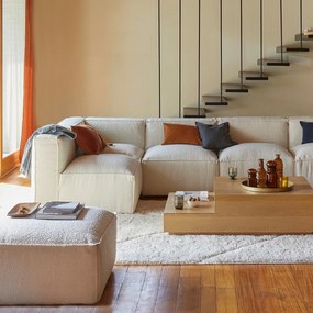 Poef in bouclette Seven