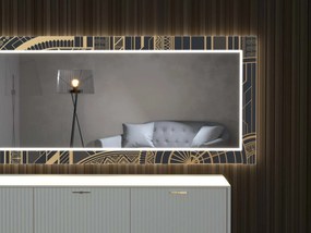 LED spiegel met decor D21
