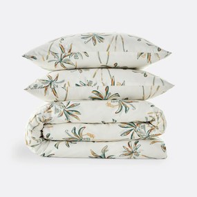Katoenen bedset, vierkant kussensloop, Denham