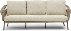 Stoel en Bank Loungeset 5 personen Rope Zand/Beige  Coco Viento/Fungo