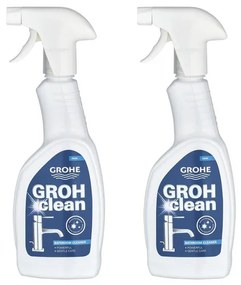 GROHE Grohclean sproeiflacon - 2 stuks - 2 x 500 ml 48166000