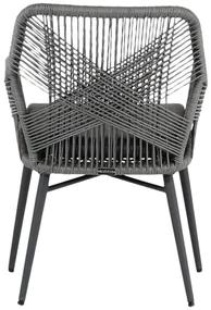 Tuinset 4 personen 180 cm Rope Grijs Lifestyle Garden Furniture Advance/Sophia