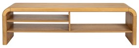 Zuiver Brave Design Tv-meubel Gebogen Eiken - 160x40x45cm.