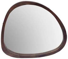 Livingfurn Joy wandspiegel 80cm donkerbruin