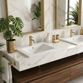 Inbouwwastafel Rea Dafne 60