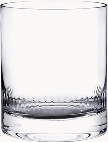 Mondgeblazen kristallen whiskyglazen Spears, 2-delig