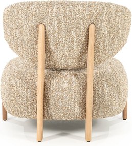 Boucle Stoel Beige Naturel