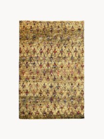 Handgeknoopte wollen vloerkleed Agra Modern, uniek item