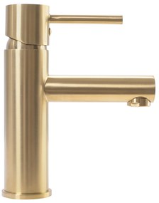 Wastafelkraan Rea Tess Gold Brush Low
