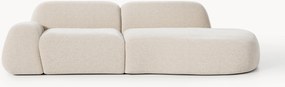 Modulaire teddy chaise longue Wolke (3-zits)