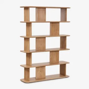 Miller Mangohouten Stellingkast 120x165 Cm Mangohout - Sklum