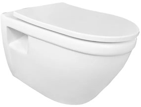 Go by Van Marcke Flora wandclosetpack diepspoel Rimless 36x52cm met softclose zitting Glans Wit MGZ-07