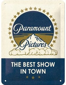 Metalen bord Paramount - Classic Logo, (15 x 20 cm)