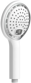 Schutte POLARIS LED-handdouche, wit-chroom