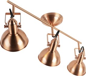 Romantische spot koper 3-lichts - Tommy
