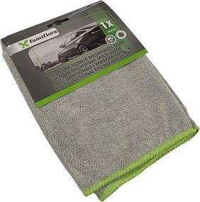 Famiflora multifunctionele shiny weft microvezeldoek/schoonmaakdoek - 40 x 40 cm - 320 gr/m² - Hoge kwaliteit multifunctionele microvezeldoek - Geschikt voor auto's, elektronicaschermen, spiegels, glas, ...