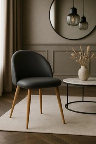 Vint kunstleren stoel