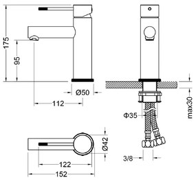 Best Design Nero wastafelkraan zwart mat