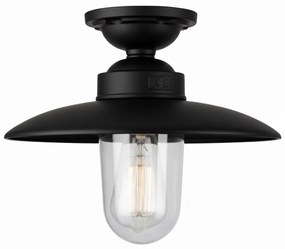 Solingen Plafondlamp Matzwart