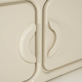 Retro TV-meubel Beige - 176x39x50cm.