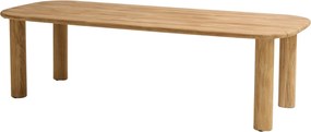 Alma dining tuintafel 260x110xH75 cm natural teak Taste 4SO