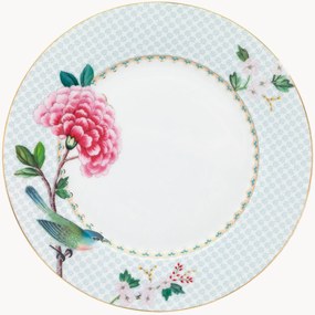Porseleinen ontbijtborden Blushing Birds, 6-delig