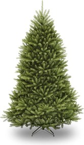 Dunhill kunstkerstboom - 213 cm - groen - Diameter 140 cm - 2.144 tips - metalen voet