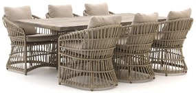 Diningset Intenso | 6 personen | Tuinset teakhout | 7-delig | Kees Smit Tuinmeubelen