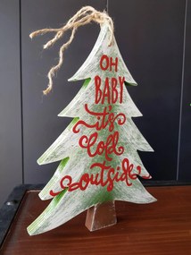 Wanddecoratie Cold Outside | Mioli Decor