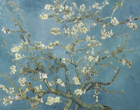 Vincent van Gogh - Kunstreproductie Amandelbloesems, (40 x 30 cm)