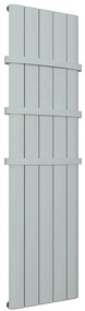 Eastbrook Withington verticale aluminium radiator 180x47cm Mat wit 1415 watt