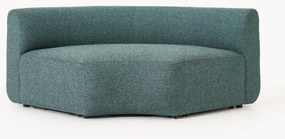 Ronde bouclé hoekmodule Sofia