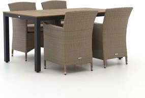 + 15% kassakorting | Diningset Forza | 4 personen | Tuinset polywood | 5-delig | Kees Smit Tuinmeubelen