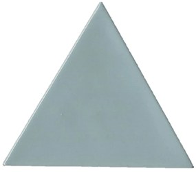 Terre d'Azur Cima wandtegel driehoek 11x13cm groen glans