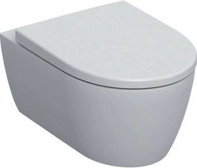 Geberit iCon randloos hangtoilet met toiletbril mat wit