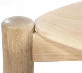 Eleonora Selbu Design Wandtafel Licht Eiken Hout - 130 X 40cm.