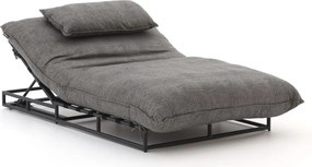 + 15% kassakorting | Verstelbaar ligbed Zavelli | Aluminium | Grijs - Antraciet | Ligstoel tuin | Strandbed | Kees Smit Tuinmeubelen