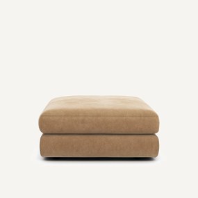 Voetensteun in stonewashed velours, SKANDER