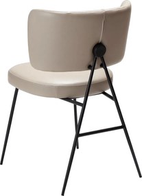 Dan-Form Roost Design Eetkamerstoel Cashmere Vintage Kunstleer