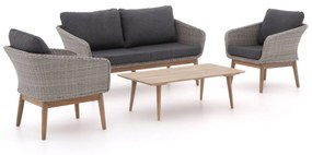 Intenso Borgetto/ROUGH-K stoel-bank loungeset 4-delig