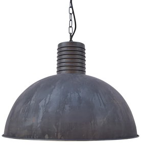 Hanglamp Dome XL Rough Black - Metaal - Urban Interiors - Industrieel & robuust