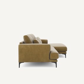 XL hoekbank rechts in fluweel, MARSILE