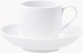 Handgemaakte porseleinen koffiekopjes Urbino met schoteltjes, 2-delig