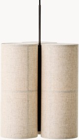 Handgemaakte linnen hanglamp Hashira