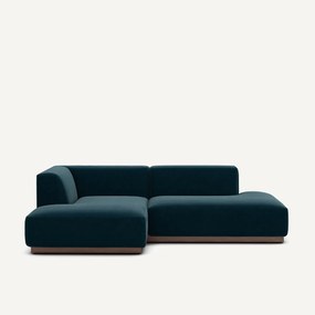 Linkse hoekbank in fluweel, Jacopo