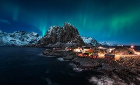 Foto Dancing over Hamnoy, Javier de la