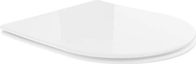 Mexen slimme, zacht sluitende toiletbril, duroplast, wit glans - 39040100