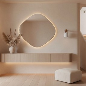 Metalen wandlamp met witte strook APP467-1W Wit