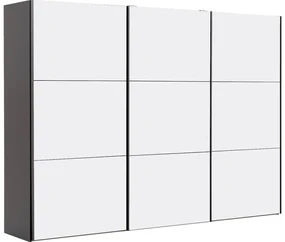 Goossens Kledingkast Easy Storage Sdk, 303 cm breed, 220 cm hoog, 3x 3 paneel schuifdeuren