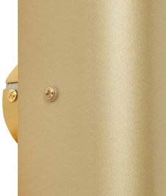 Moderne wandlamp goud 2-lichts - Gotthard